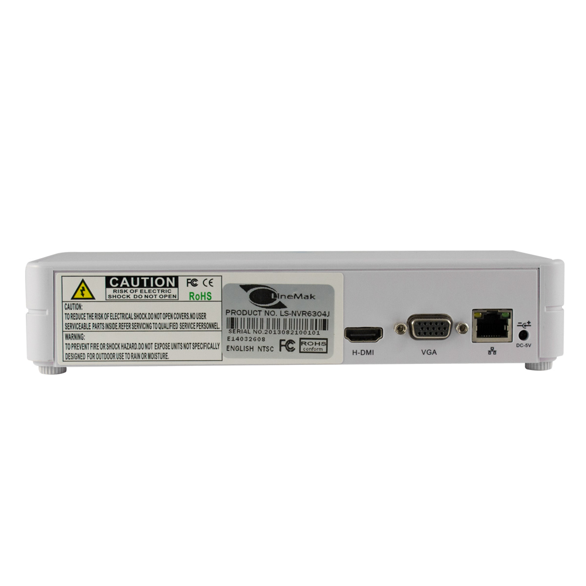 4 Channel NVR, H.264/G.711A, VGA/HDMI output simultaneous - Image 3